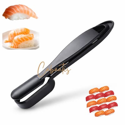 Cabantis® Sushi Nigiri Maker – Perfecte Nigiri Sushi Thuis – Sushi Vorm & Rijstpers – Eenvoudig & Snel Sushi Maken - Zwart