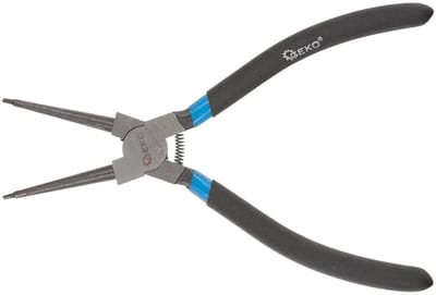 GEKO Interne rechte borgveertang - Slanke tips - 200mm - Chroom-vanadium staal