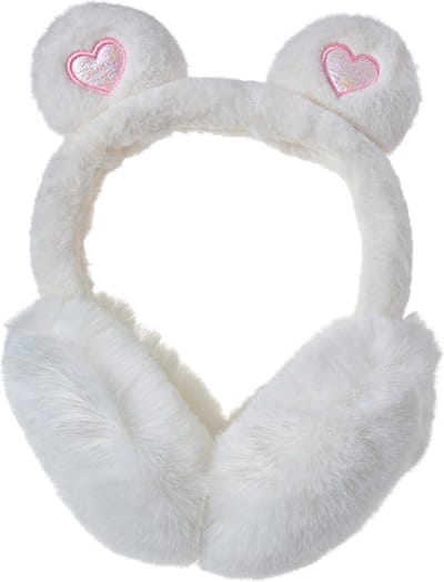 Juleeze Oorwarmers Kinderen one size Wit Polyester