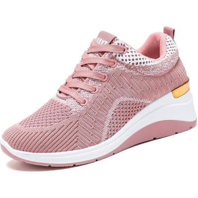 Trendy en modieuze damesschoenen nemen in hoogte toe, met de nieuwe lente- en herfst damessingle schoenen met dikke zool 36 gray