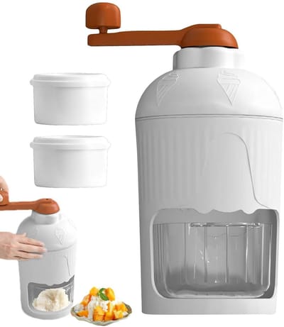 Handmatige IJsmachine - Crushed Ice Maker - Verfrissende Dranken Maken - Verbeterde Versnippering - 11 x 21 x 11 cm