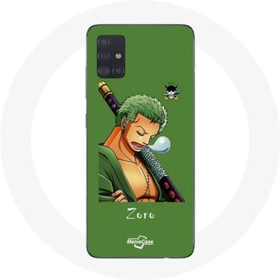 Coque Samsung Galaxy A51 One piece Manga Zoro epée