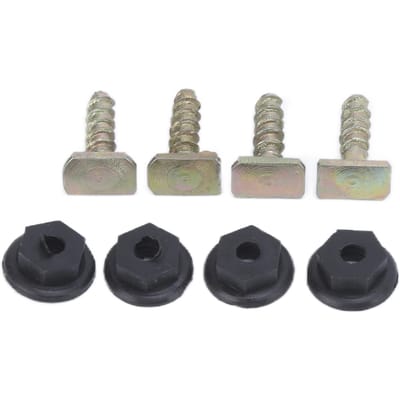 Vervangingsclips voor wielkastbekleding voor Vauxhall Corsa 2000 met schroeven 12290?2006 gray