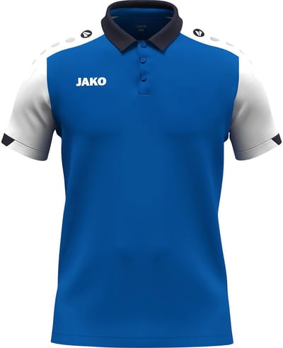 Jako Dynamic Polo Heren - Royal / Wit / Marine | Maat: 4XL