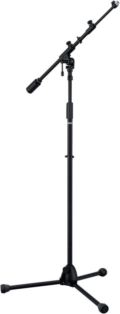 Microfoonstandaard Studio - Galgenstatief Boomarm - Muziek Opnemen - Verstelbare Telescooparm - 505-850 mm - Zwart