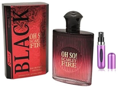 Omerta - Oh So! Scarlet Fire - Eau de Parfum - 100 ml inclusief hervulbare tasverstuiver (willekeurige kleur)