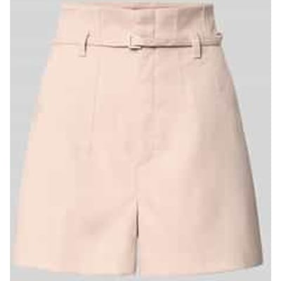 Korte broek met stoffen riem, model 'manu'