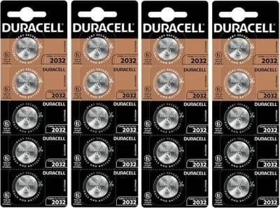 Duracell 20 stuks lithium knoopcellen - 3V - veelzijdig en betrouwbaar - CR2032/DL2032