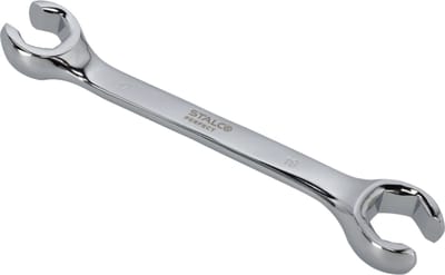 Remleiding Sleutel 11x12mm CrV Halfopen Ring - Stalco S-76884