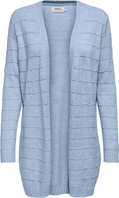 ONLY ONLKATIA LS STRUCT OPEN CARD CC KNT Dames Vest - Maat S