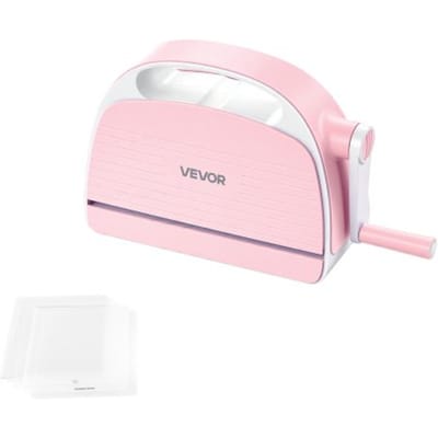 VEVOR Handmatige Stans- en Embossingmachine, 152 mm Snijbreedte, Draagbare Stansmachine met Stansplaten, Ergonomische Handgreep, voor Kunst & Handwerk, Scrapbooking, Kaarten Maken & Knutselen