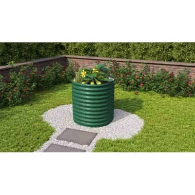 Vitavia Plantenbak Vita - Zeewier - Metaal - 82,1x82,1x85,8cm
