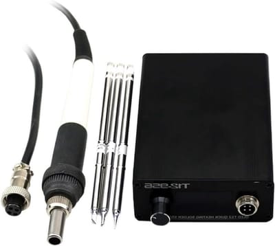 Soldeerbout Station - Elektronisch Gereedschap - Precisie Solderen - Snelle Temperatuurregeling - 10 Gram - Zwart