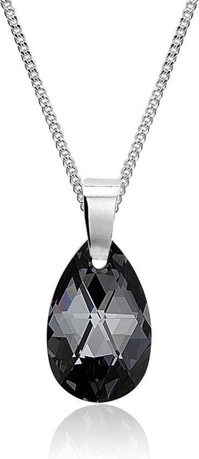 Montebello Ketting Prenanthes - 925 Zilver - Swarovski - 20mm - 45cm