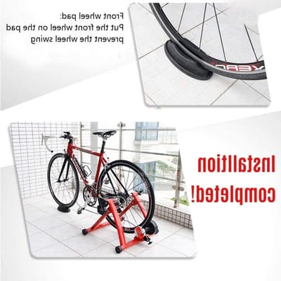 Fietstrainer Roller - Indoor Fietsen - Thuis Trainen - Magnetische Weerstand - 55 x 49 x 40 cm - Blauw