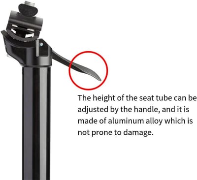 Verstelbare Verstelbare Zadelpen met Afstandsbediening 27.2mm MTB Fiets Dropper Post