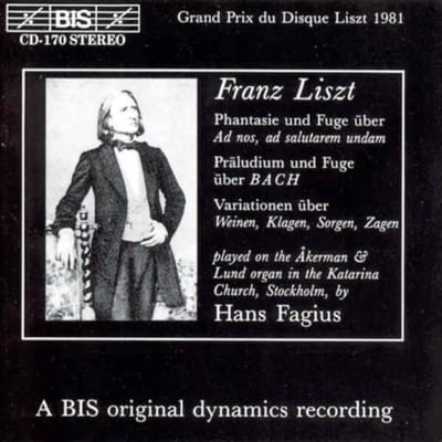 Hans Fagius - Liszt: Phantasy And Fugue On Ad Nos (CD)