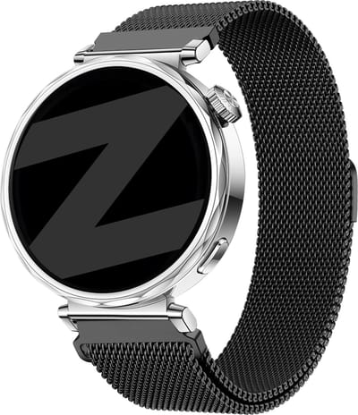 Bandz Milanese 18mm Smartwatch Bandje Zwart – Verstelbaar & Roestvrij – geschikt voor Huawei Watch GT 6/GT 5/GT 4 (41mm) / GT 5 Pro/Watch 5 (42mm) / OnePlus Watch 3 (43mm) / Withings ScanWatch Light/ScanWatch 2/Steel HR (36-38mm)