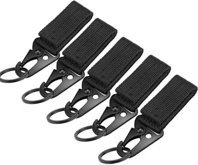 Tactische Opknoping Riem Karabijnhaak - 5 Stuks Gesp Clip voor Outdoor Activiteiten