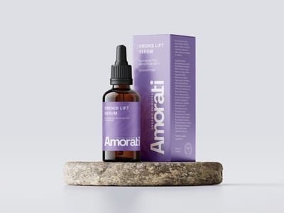 Amorati Orchid Lift Serum - Anti-age gezichtsserum met hyaluronzuur en niacinamide - Biologische gezichtsverzorging - 30 ml
