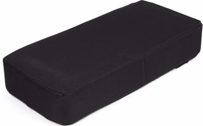Lastpak Comfortabel bagagedragerkussen - zwart - 32 x 15 x 5 cm - duurzaam polyester