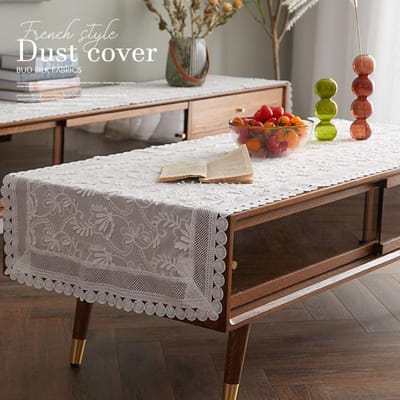 Koffietafel Runner TV-kast Cover Doek Kant Stofhoes Rechthoekig Woonkamer Eettafel Runner Antislip Kastdoek 40x200cm