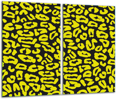 TMK ArtDeko - Snijplank - Glas - 2x 30x52 cm - Modern Design