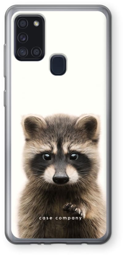 Case Company® - Hoesje geschikt voor Samsung Galaxy A21s hoesje - Rocco - Soft Cover Telefoonhoesje - Bescherming aan alle Kanten en Schermrand