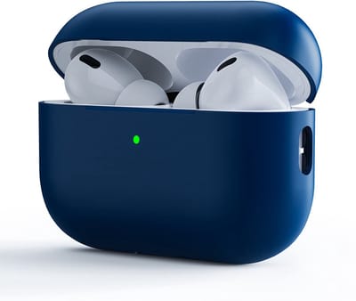 AirPods Pro 2 hoesje - vloeibaar siliconen hoesje - AirPods Pro 2 hoesje (2022), vloeibaar siliconen hoesje voor AirPods Pro 2 (2022), Hybrid Skin siliconen hoesje