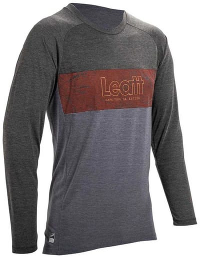 Leatt Mtb Gravity 2.0 T-shirt Met Lange Mouwen Grijs L Man