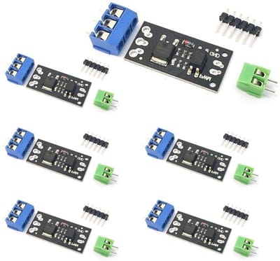 6 Stuks MOSFET Control Module voor Arduino - 30V 161A, 100V 9.4A, 40V 50A - Vervangende Relais voor Efficiënte Signaalbesturing