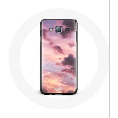 Hoesje - Samsung - Galaxy J3 2016 - Flexibel - Zonsondergang - Bescherming