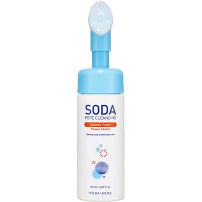 [HOLIKA HOLIKA] Mousse Nettoyante Moussante Soda Pore 150ml white