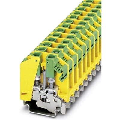 Phoenix Contact 0790527 Aardklem 3-etages 12 mm Boutaansluiting Groen, Geel 50 stuk(s)