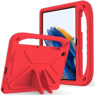 Coverup Tablethoes geschikt voor Samsung Galaxy Tab A11 Plus / Tab A9 Plus Hoesje - ShockProof Kids Case - Rood