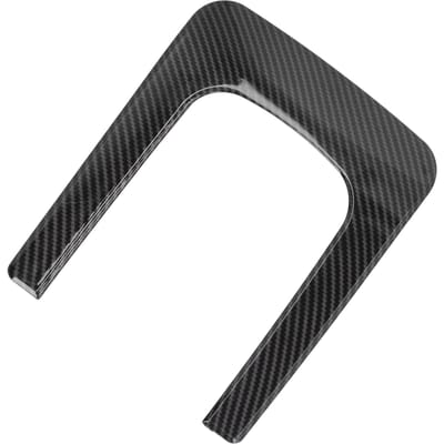 Cache de Boîte de Vitesses de Voiture Garniture Panneau de Console Levier de Vitesse Autocollant Cadre Remplacement pour Land Rover Discovery gray