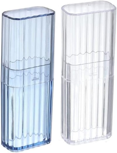 Kleine Opbergdozen met Deksel - Transparante Reiscontainers voor Sieraden, Kralen en Kleine Voorwerpen - 2 Stuks