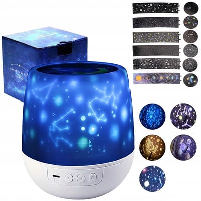 Sterren Projector - Sterrenhemel - Projectorlamp Kind en Baby -voor Kinderen, Babymeisjes, Verjaardagen, Kerstmis, Kinderkamers en Kamerdecoraties