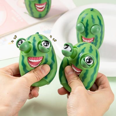 Leuke Squishy Oog Uitpuilende Hond Stressbal Knijpspeeltjes Voor Kinderen Knijpen Ventileren Speelgoed Anti-stress Fidget Speelgoed Squish Cadeau