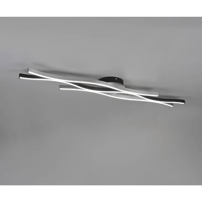 Trio Lighting Blaze LED plafondlamp, CCT, dimbaar, aluminium