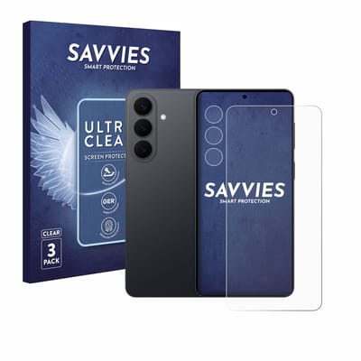 Savvies - Screenprotector voor Samsung Galaxy S26 Plus (Voor+Camera) - Folie Beschermfolie transparant 6 Stuks
