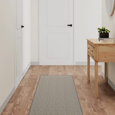 vidaXL - Tapijtloper - 50x250 - cm - sisal-look - platina
