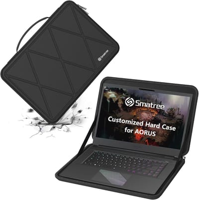 Harde EVA-beschermhoes voor 15,6 en 16 inch laptops