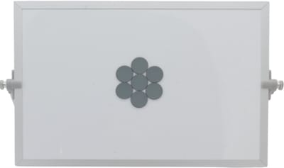 Sam Creative Whiteboard Magneten - Magnetisch Symbool - Cirkel - 2 cm - Grijs - 25 stuks - Whiteboard