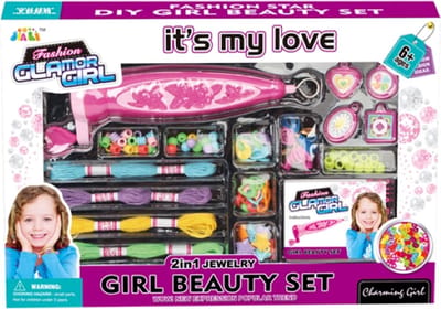 Creatieve set: vlechtmachine en accessoires