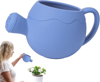 Gieter Kamerplanten - Watergeef Pot - Planten Verzorgen - Olifant Vorm - 18x12x12 cm - Blauw
