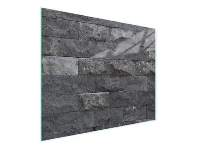 TMK ArtDeko - Snijplank van gehard glas - 52x30 cm - Cegła - Antislip