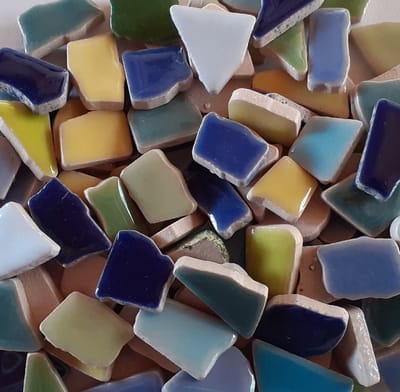 Keramische Mozaiek Steentjes Koude Mix 300 Gram