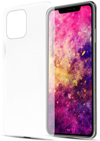 Cadorabo Hoesje geschikt voor Apple iPhone 12 / 12 PRO in VOLLEDIG TRANSPARANT - Beschermhoes gemaakt van flexibel TPU Silicone Case Cover