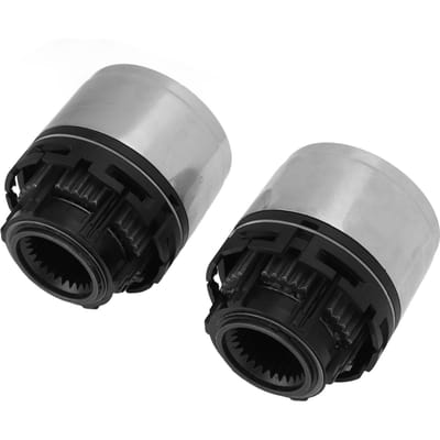 2 stuks Voorste Handmatige Vergrendelingsnaven 15001.70 Metaal Vervanging voor Ford Ranger 1998‑2000